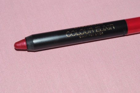 Max Factor Giant Pen Stick Review - Passionate Red 35 Swatch 3 max-factor-giant-pen-stick-passionate-red-review