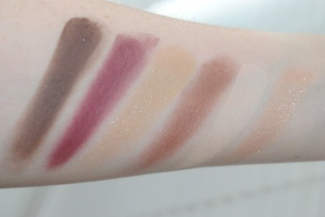 Kiko Colour Impact Eyeshadow Palette - 01 Lounge Warm Tones Swatches kiko-colour-impact-eyeshadow-palette-lounge-warm-tones-swatches