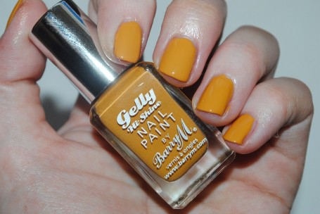 Barry M Gelly Nails Autumn 2014 Review, Swatches 5 barry-m-gelly-nails-autumn-2014-mustard-swatch