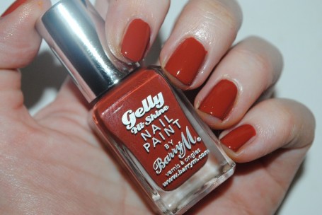 Barry M Gelly Nails Autumn 2014 Review, Swatches 6 barry-m-gelly-nails-autumn-2014-paprika-swatch
