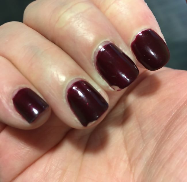 China Glaze Everglaze Review 5 After 3 days of hard wear
