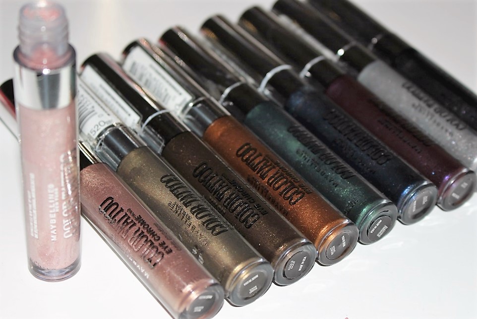 Maybelline Color Tattoo Eye Chrome – 510 Beige Luster, Langanhaltender Lidschatten