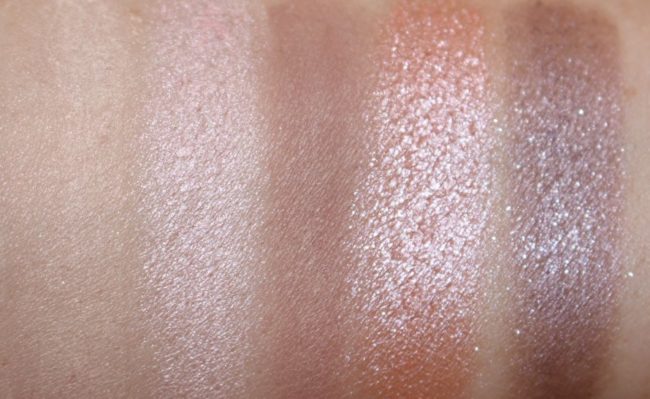 Clarins Essentials Palette 2016 swatches