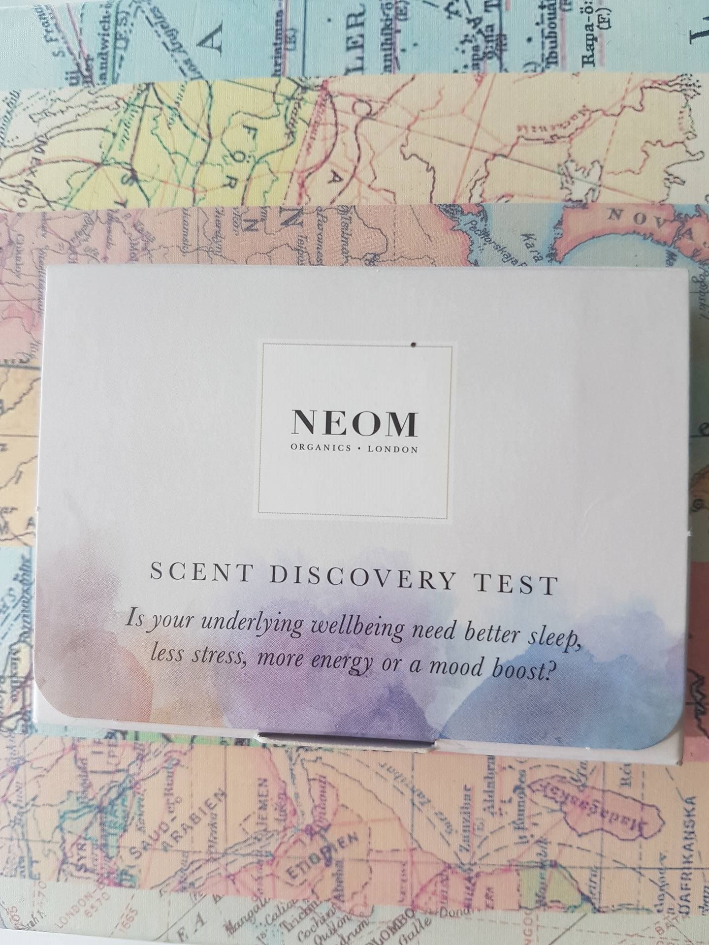 NEOM Scent Discovery Test